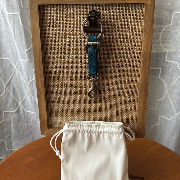 Coach Leather Key Ring - Picture 6 of 8